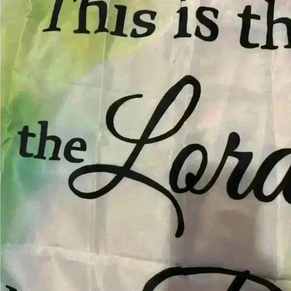 Religious Wall Tapestry Psalms 118:24 BNWOT